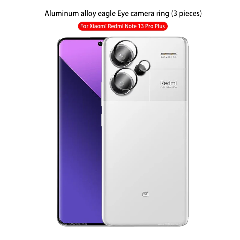 Per Xiaomi Redmi Note 13 Pro Plus Readmi Note13 4G Lega Di Alluminio Eagle Eye Camera Ring Note13Pro 5G Eagle Occhiali Anello Testa