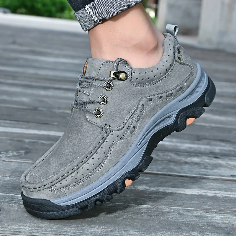 أحذية رجال الأعمال الرسمية الجديدة غير الرسمية - طبقة علوية من الجلد ناعمة ومريحة داخلية مع نعل مبطن وأحذية مداس غير قابلة للانزلاق