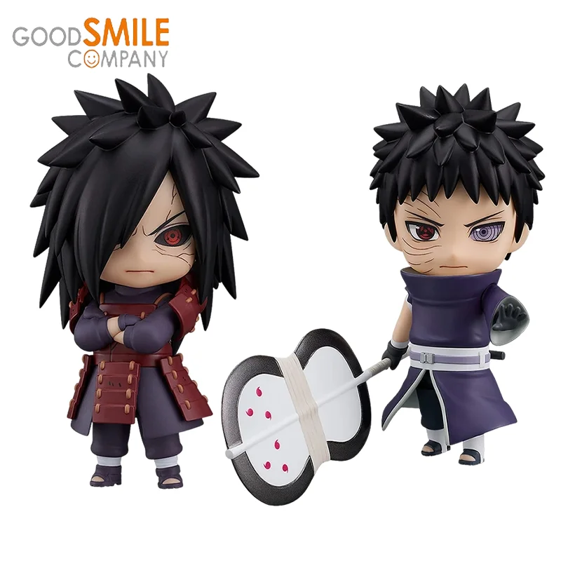 

Original Good Smile Naruto Uchiha Madara Uchiha Obito Nendoroid No.2175 2120 Anime Action Figure Boxed Model Doll Collection Toy