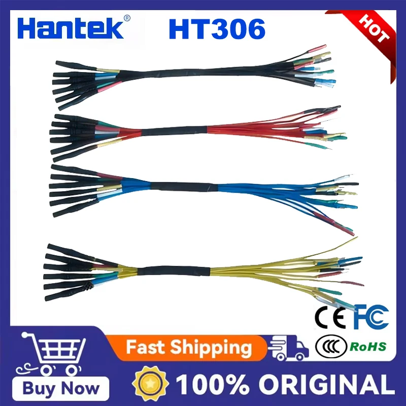 Hantek HT306 다기능 6채널 범용 케이블 진단 자동차 오실로스코프 4가지..