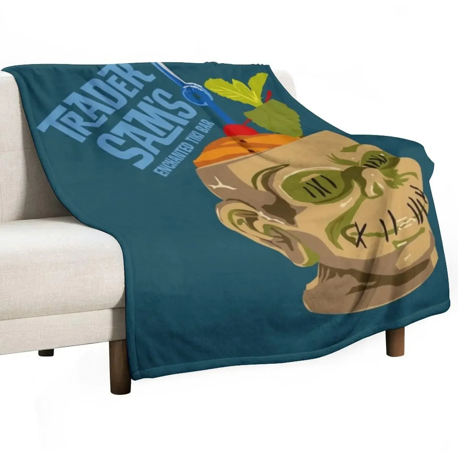 

Trader Sam's enchanted tiki bar Throw Blanket Sofas Stuffeds Blankets