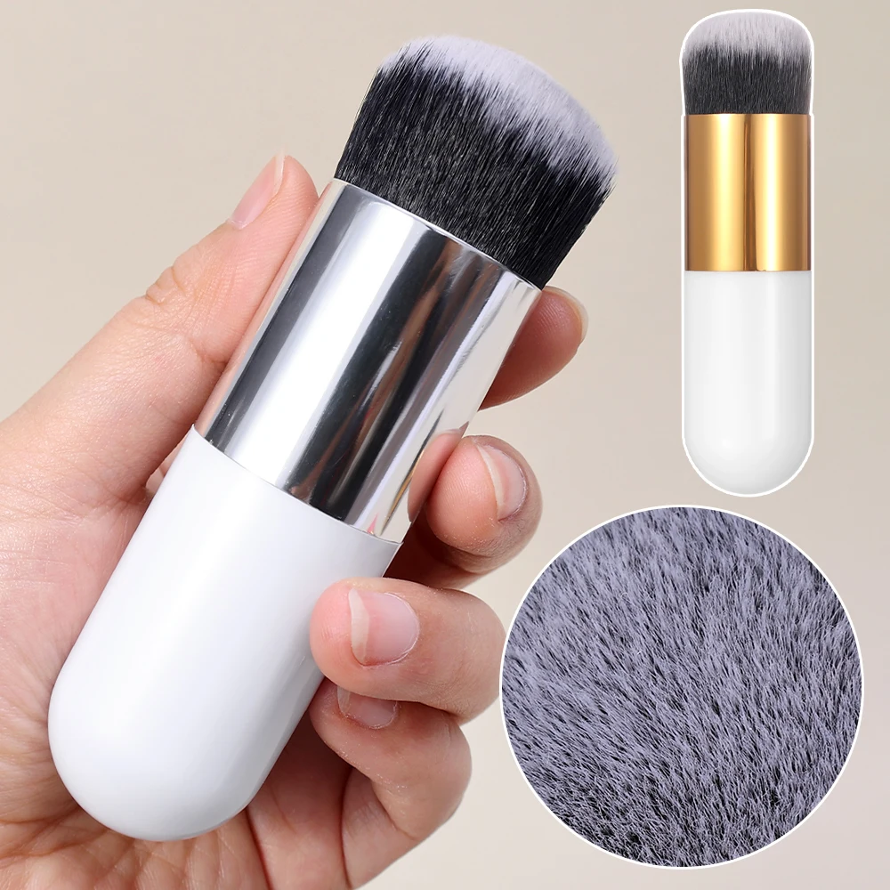 Loose Powder Brush Face Foundation Blush Highlighter Makeup Brushes  Professional Large Cosmetics Soft Hair Women Make Up Tools - AliExpress