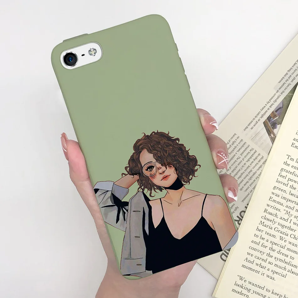 Stylish Shockproof Matte Silicone Phone Case with Fashionable TPU Bumper