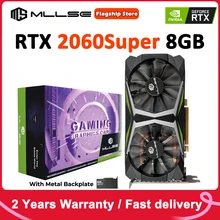 Mllse RTX 2060 Super 8GB Graphics Card DP*3 HDMI*1 GDDR6 256Bit 8Pin GPU PCI Express 3.0x16 rtx 2060 super 8G Gaming Video Card