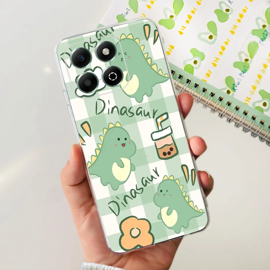 Charming Love Heart Cartoon Soft Silicone TPU Phone Cover -