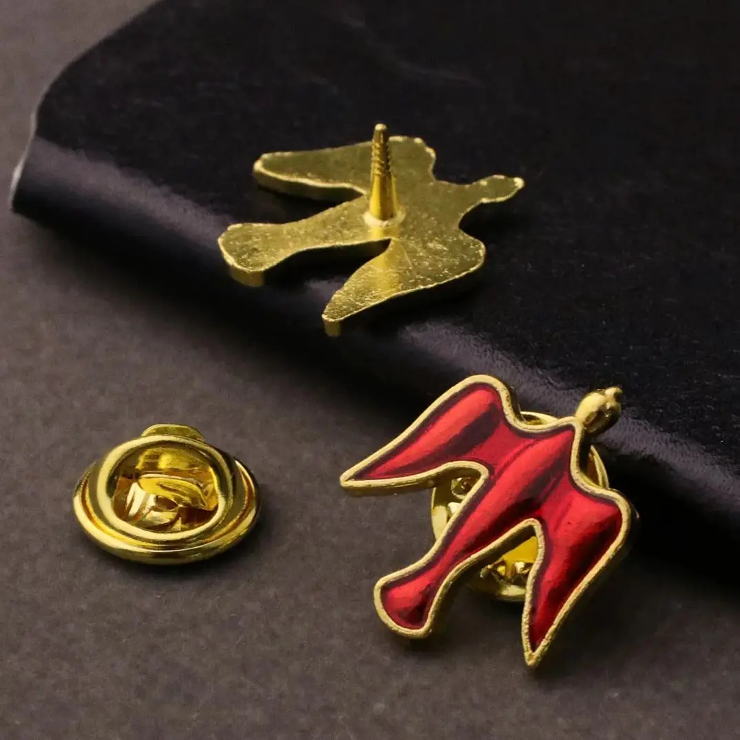 Diyalo 5 Teile/los Religiöse Rot Weiß Heilige Geist Taube Pins Brosche Kirche Gebet Gruppe Taufe Konfirmation Sakramente Schmuck – Detail 3