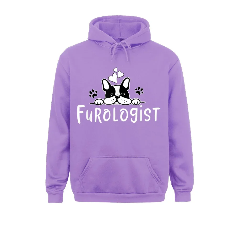 Furologist Funny Puppy Stylist Cute Dog Groomer T-Shirt__1386 Men`s Fashion Hoodies ostern Day Sweatshirts Gift Long Sleeve Clothes Furologist Funny Puppy Stylist Cute Dog Groomer T-Shirt__1386purple