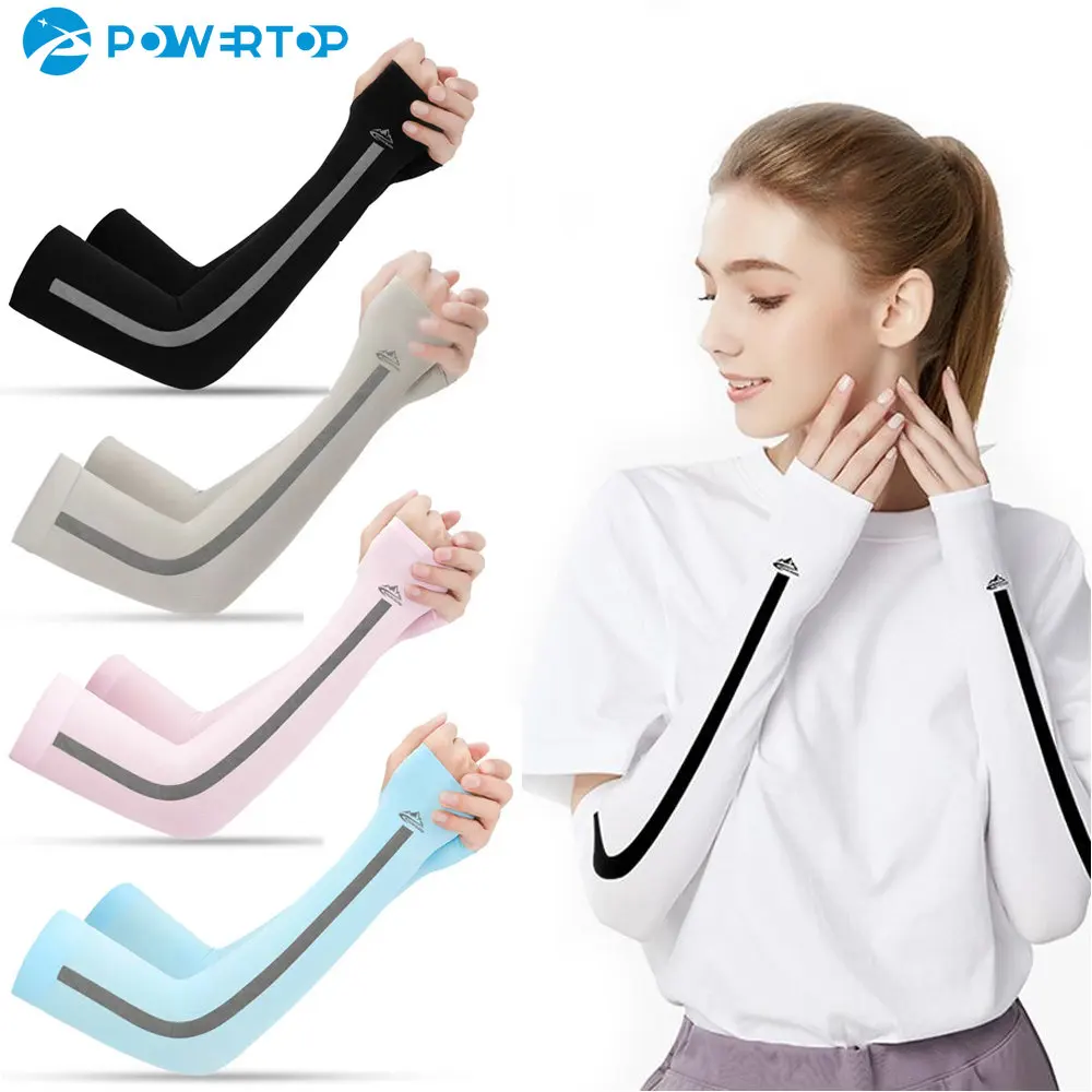 antibom woman t shirts short sleeve fitness sports quick dry loose yoga top polyester fabric solid clothes female breathable new 1 Pair Arm Sleeve Breathable Quick Dry UV Protection Cycling Sport Sleeve Ice Fabric Sunscreen Sports Wear Fitness Arm Sleeve