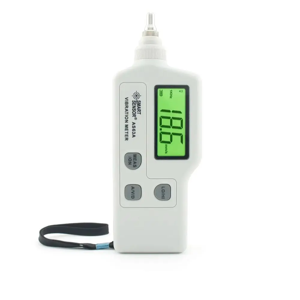 SmartSensor Portable High Precision Digital Vibration Meter AS63A Pen Handheld I