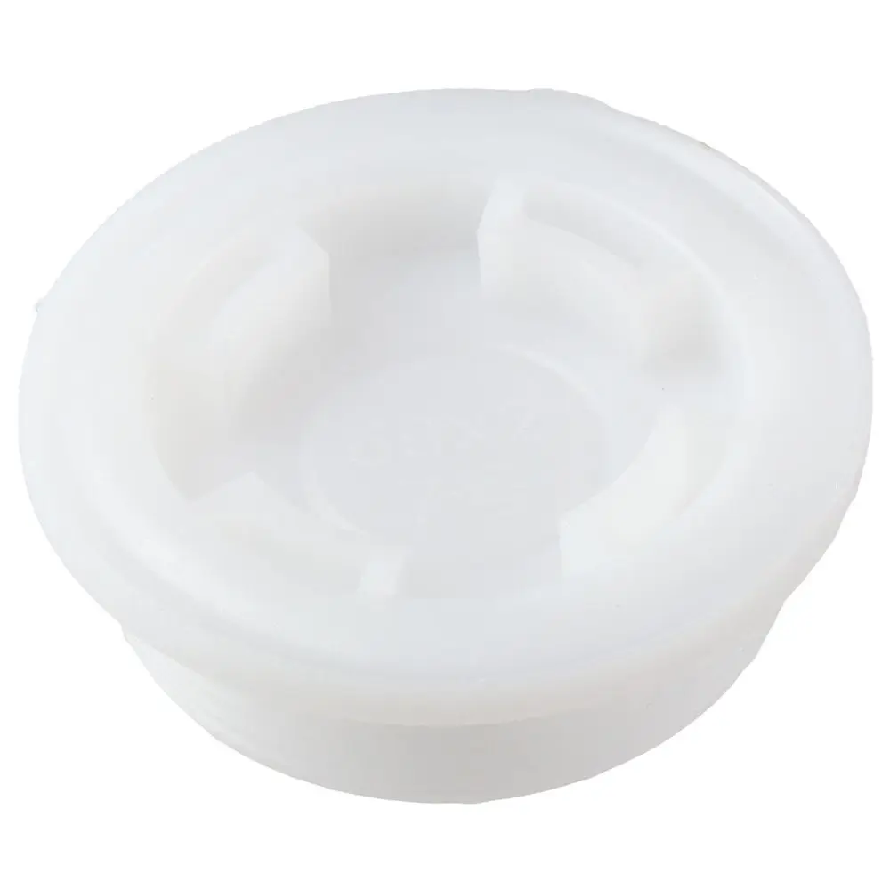 5PCS High Quality White Bung Caps Plastic 2inch Poly Buttress 2&rdquo; Poly Plug Plastic Drum