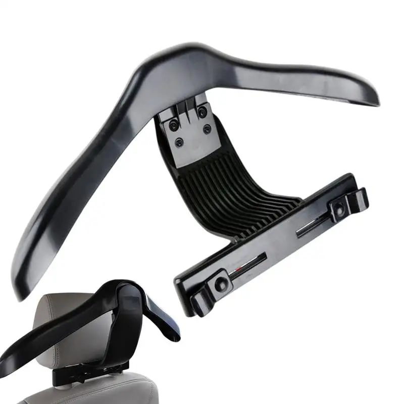 Car Coat Hanger Retractable Car Hook for Headrest Multifunctional Auto Hat Holder Car Interior Accessories Hooks for Travel
