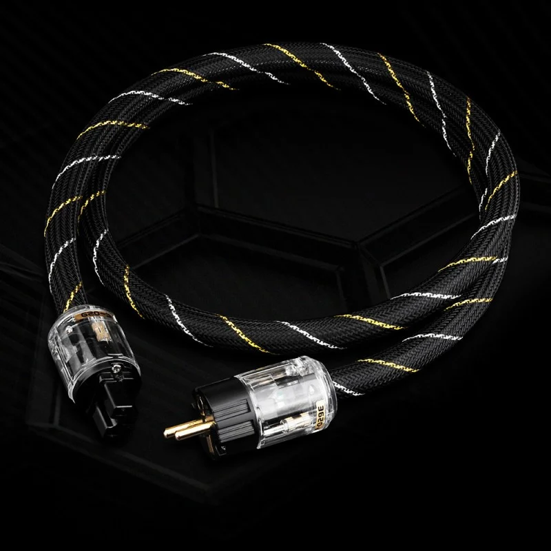 USEUPowerCableHiEndPureCopperACPowerKableHIFIAudioCord