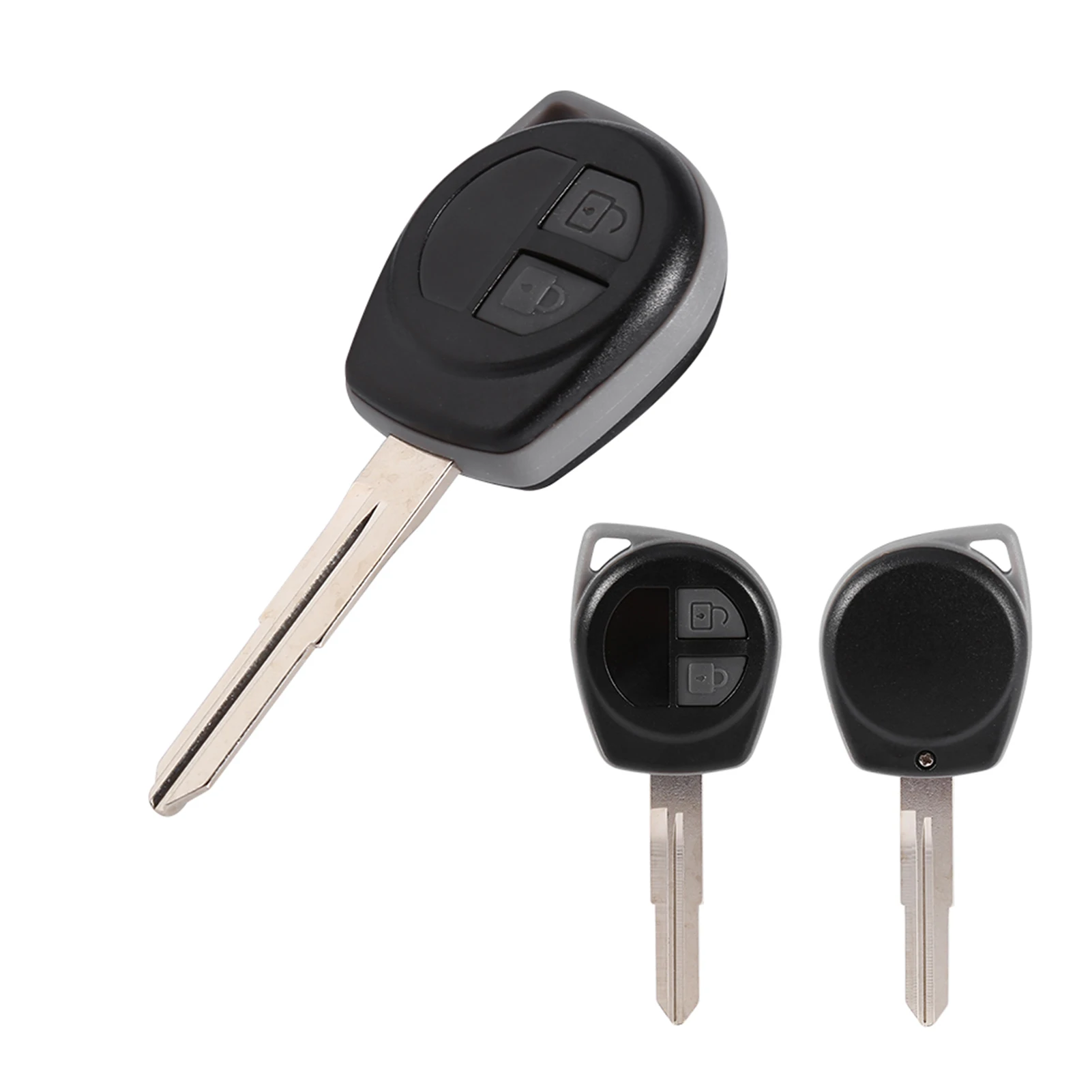 

2 Buttons Remote Key Shell Case Fob Fit For SUZUKI Vitara Swift Ignis SX4 Liana Alto