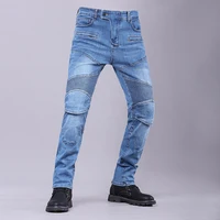 Jean de moto quatre saisons pour hommes et femmes, pantalon de course tout-terrain résistant aux chutes, équitation en plein air, Touring, avec équipement de protection 2