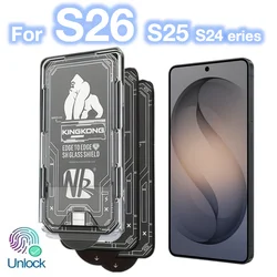 3 - Pack Premium Tempered Glass Screen Protector - Enhanced Durability & Clarity - Anti Peeping (For Galaxy S24 Ultra)