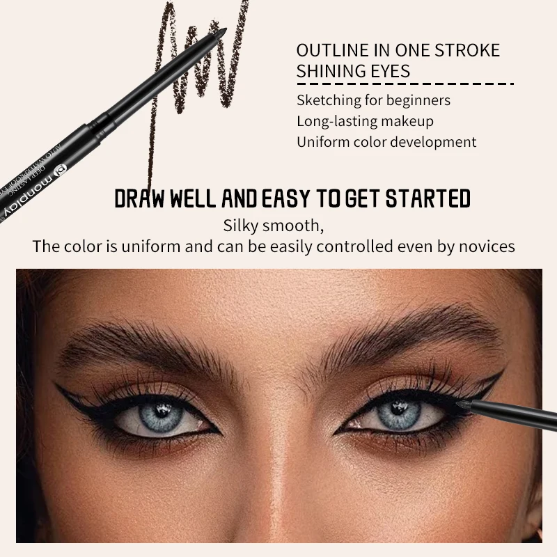 Eyeliner gel pen one set liquid eyeliner,makeup pen