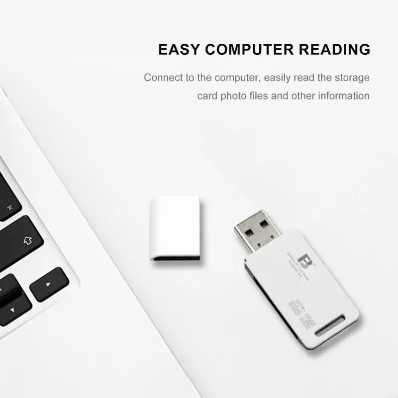 H052 Portable USB 2.0 Card Reader Portable USB 2.0 Card Reader Offering Quick Plugs & Plays Access Data Protections