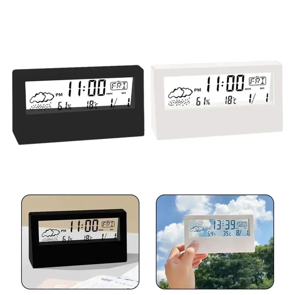 Digital Display Digital Clock Electronic Design Multifunction Features Desk Clock Decoration Style Study Design Electronic Clock