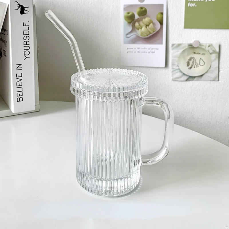 Lemetow 1PC Heat High Temperature Resistant Glass Straw Elbow Home