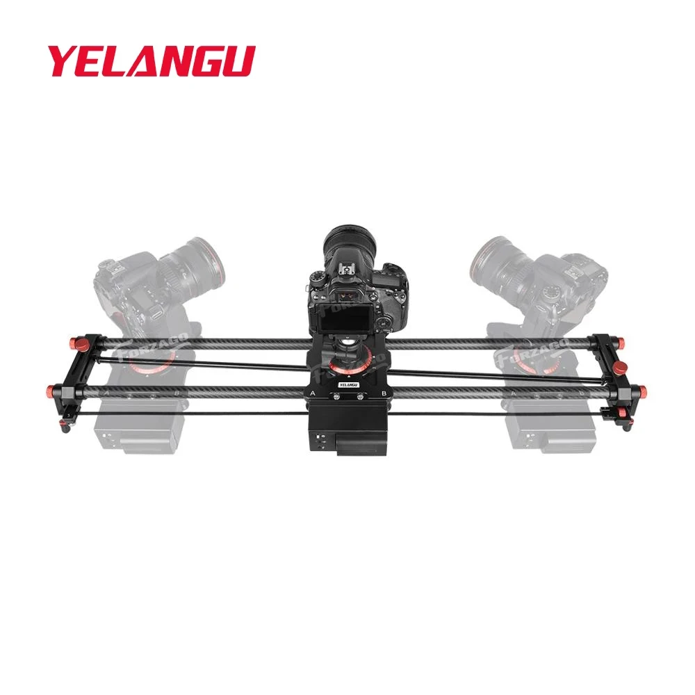 INSTOCK YELANGU Electric Camera Slider for DSLR Camera Motorized Video Carbon Fiber Track Rail