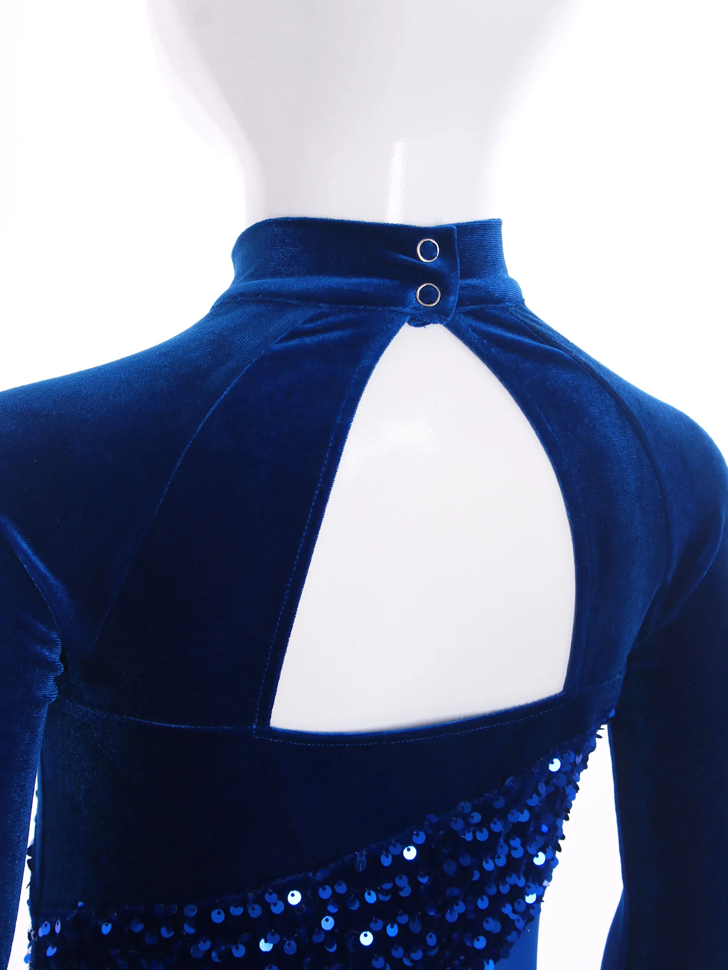 Ballet Leotard Kids Girls Ballet Dance Tutu Sleeveless Sequins Velvet Splice