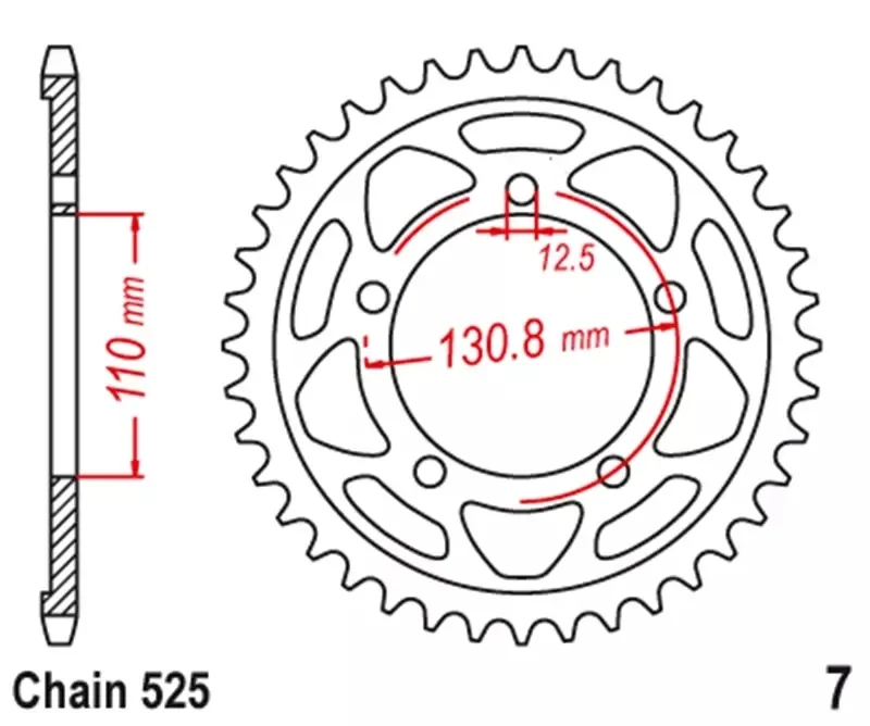 Motorcycle Front Rear Sprocket Chain Set 525 Kit For BMW S1000XR 2014- S1000R 13-20 S1000RR 2009-