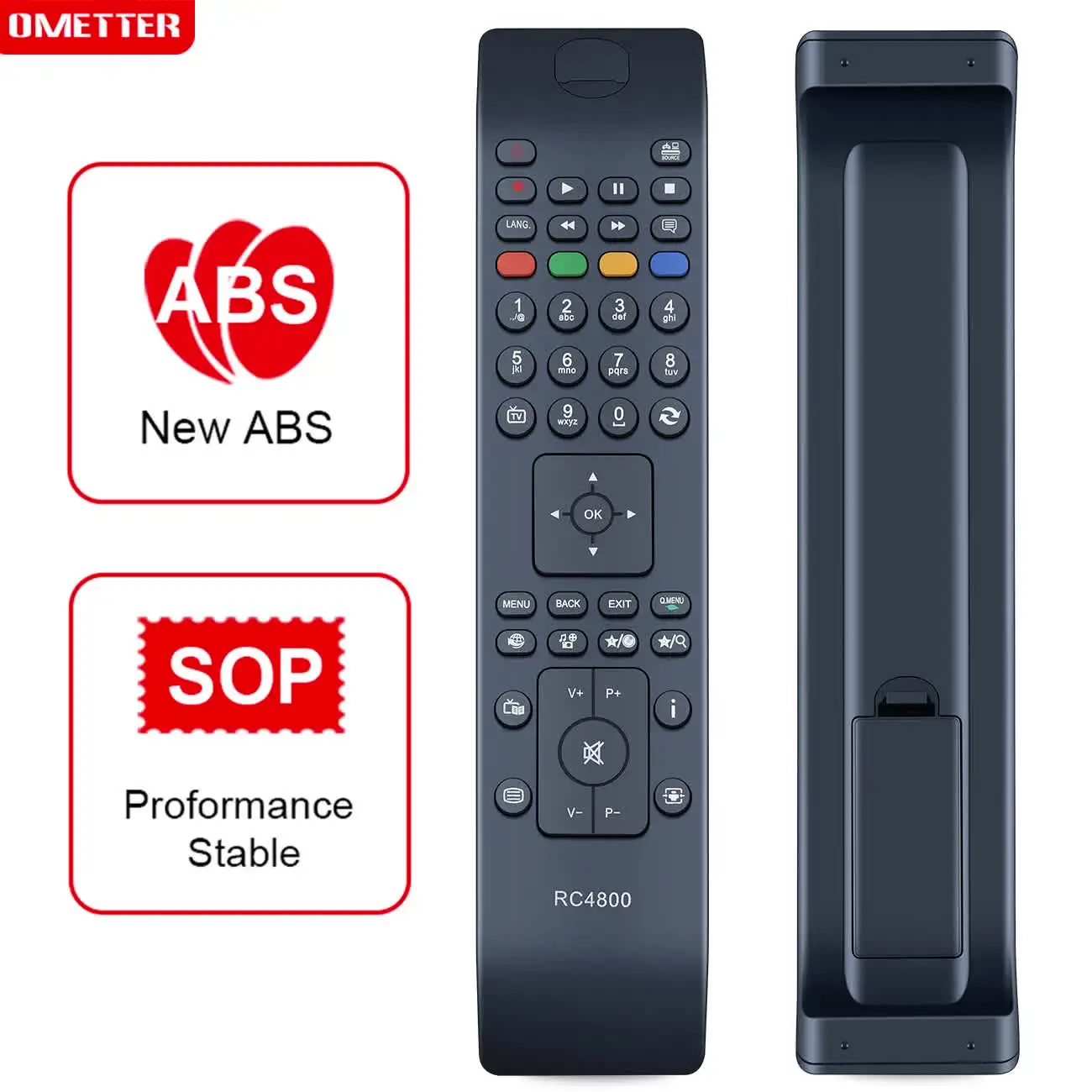 Fernbedienung Ersatz Für Funai, Telefunken, Vestel TV – Modell RC4800 / 30076972, Vorprogrammiert