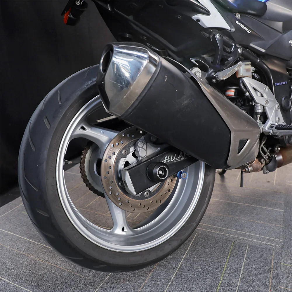 스즈키 GSR750 GSXS750 액슬 포크 크래시 슬라이더 앞뒤 GSXS GSX-S 750 GSR 600 오토바이 휠 허브 충돌 방지 보호대