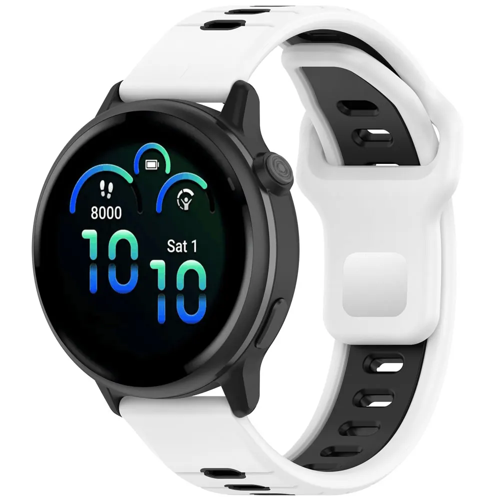 Premium 20mm Silicone Watch Strap Replacement Bracelet Band
