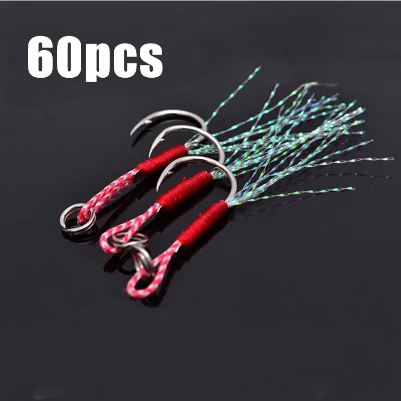  slider image of 20/100pcs Slow Jigging Fishing