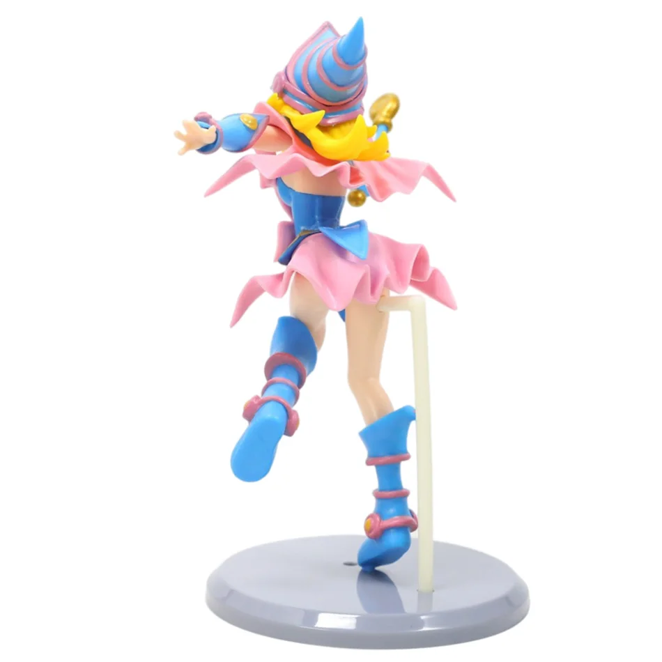 Anime Yu-Gi-Oh!Duel Links Yami Yugi Yugi Muto Black Magician Girl Mana 21CM PV Action-figuren Modell Anime Cartoon Modell Spielzeug Geschenk – Detail 15