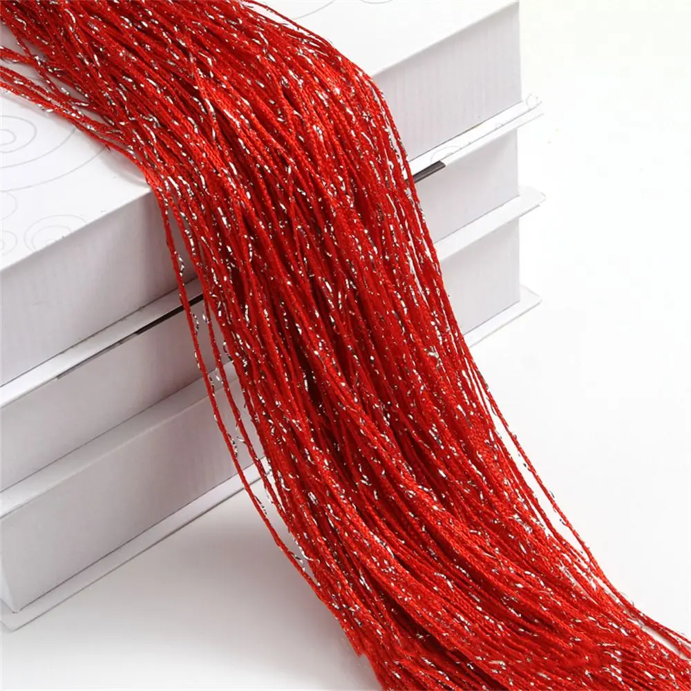 Beaded String Curtain Panels for Doorway or Room Divider - Elegant Fly Screen Net