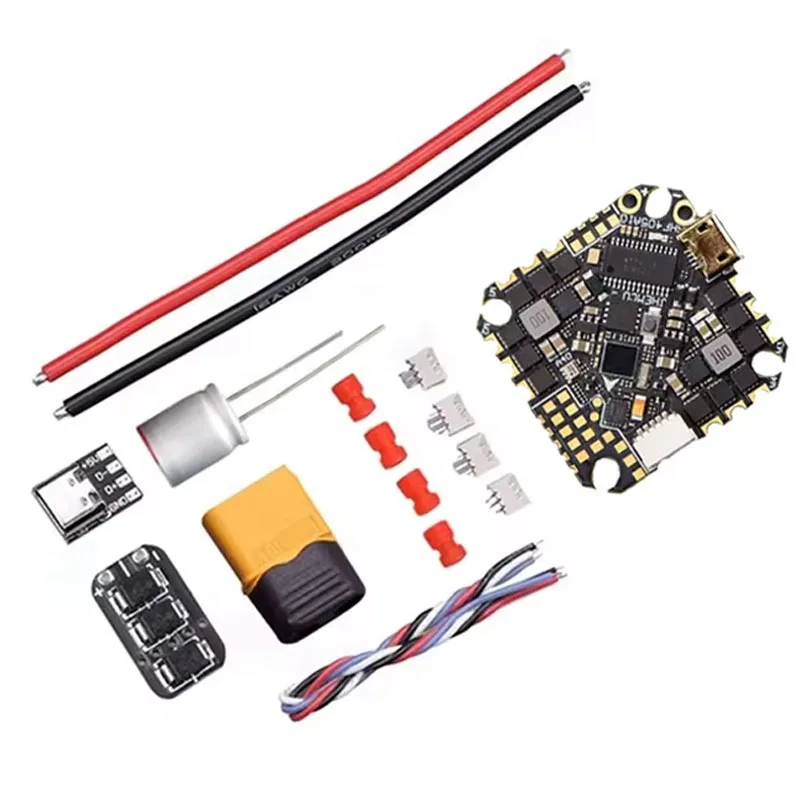 JHEMCU GHF405AIO-HD 40A AIO F405 F4 OSD ESC 2-6S Drone FPV