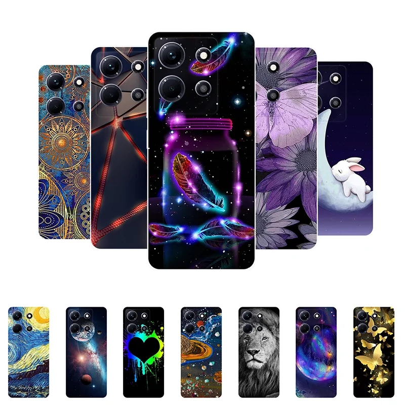 Per Infinix Note 30 Vip X6710 Custodia Morbida In Silicone Tpu Custodie Per Paraurti Nere Per Infinix Note 30 Vip Cover Antiurto Note30 Vip Cute