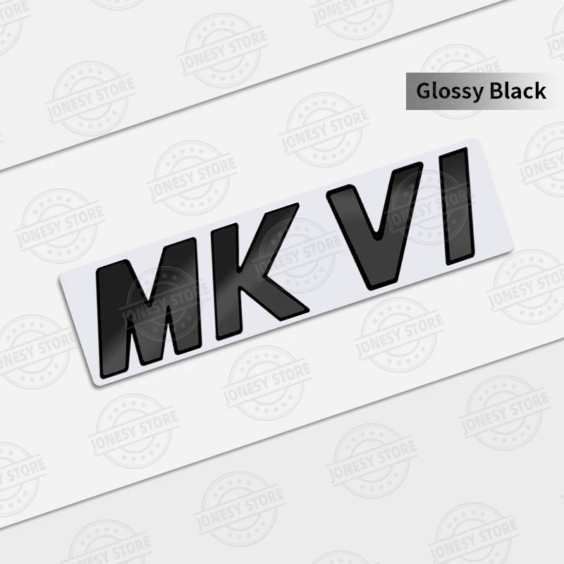 Auto Metal 3D Logo Badge Lettering Decals Trunk Sticker