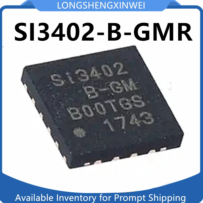 

1 шт., новая оригинальная фотография-GMR, трафаретная печать, SI3402, упаковка, QFN20, чип Ethernet IC