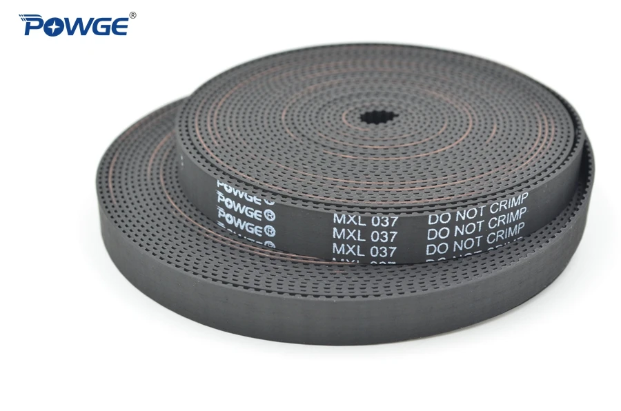 Cinghie Trasmissione MXL Close Loop Cinghia Dentata 45.6 46 47 48 49 49.6 50 51 52 53 53.6 MXL Larghezza 6mm 10mm Nastro Trasportatore Stampante 3D Per Industriale 1Pc Cinghia Trapezoidale(53MXL(B66 - Foto 2