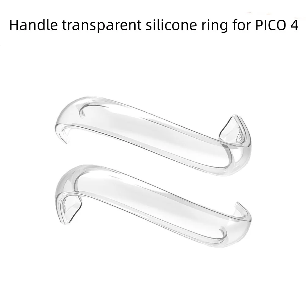 

For PICO4 Handle, Transparent Silicone Ring, Dust-proof, Waterproof and Fall Proof vr Intelligent Accessories