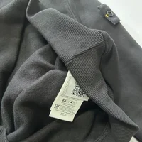 Sweat-shirt à capuche col rond pour homme, style marque de luxe italienne, avec 3 étiquettes, motif boussole 26, en molleton de coton, collection automne 1