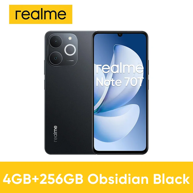 Realme Note 70t Ai Smartphone Global Version 4g Octa-Core Chipset