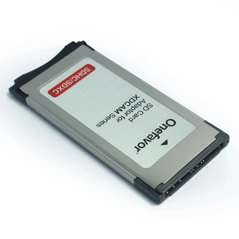 

onefavor SD SDHC SDXC Card Adaptor for XDCAM Series Camera into Express Card SXS Card Adapter