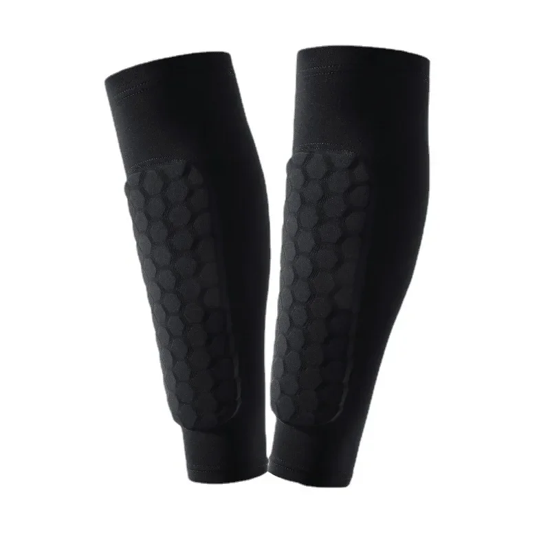 1pcsSoccer Shin Guards Outdoor Sport Honeycomb Anti-Collision Pads Protection Leg Tibia Football