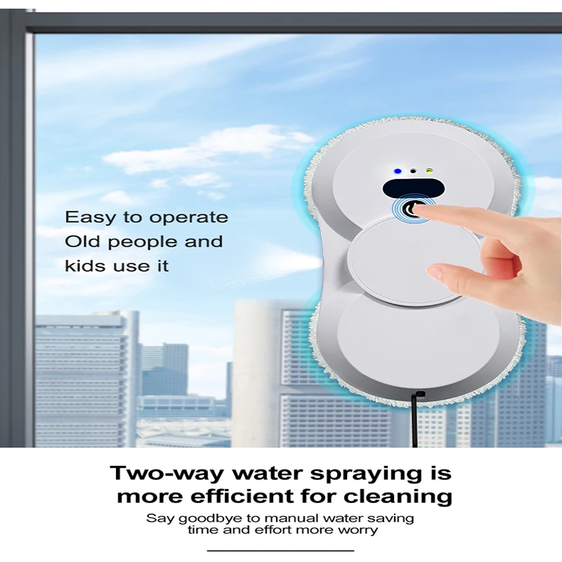 

Source factory wholesale spot window cleaning machine Intelligent home automatic large suction window cleaning robot glass clean