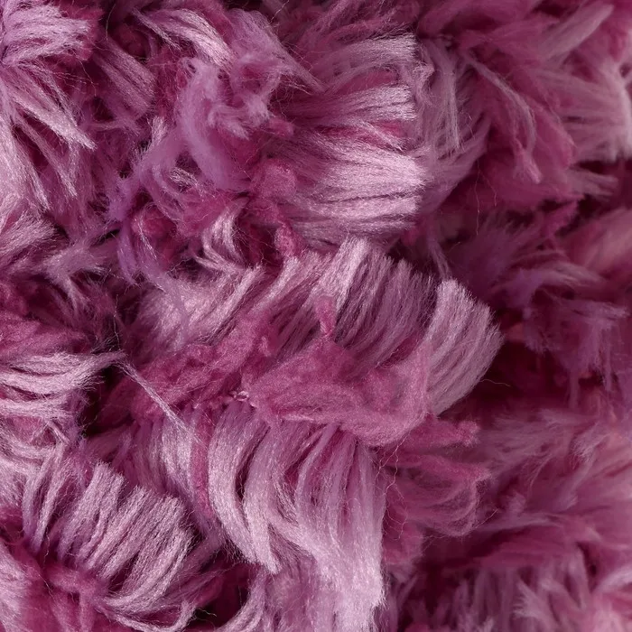 Пряжа &quotPuffy fur" 100% микрополиэстер 6м/100г (6103 сирень) | Дом и сад