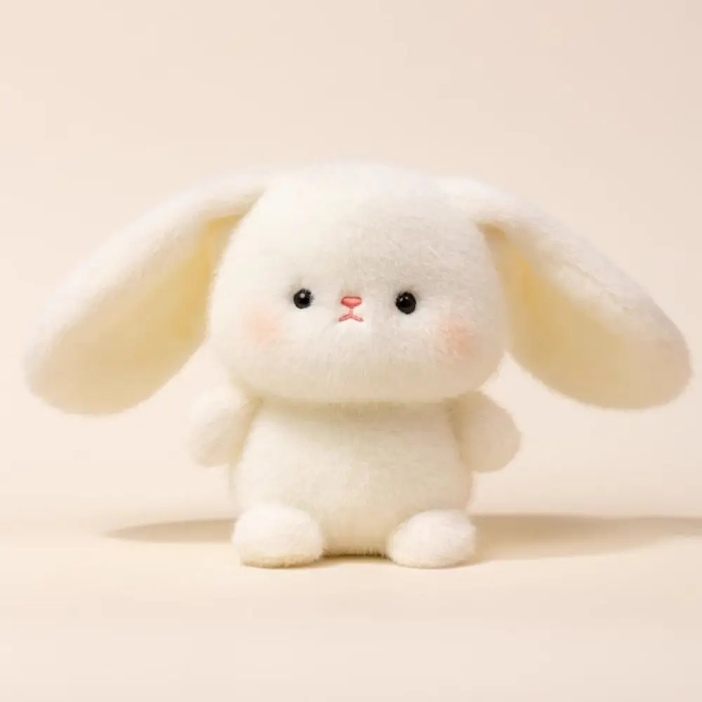 White Rabbit Little Bear Plush Toy Cute Cartoon Elephant Plush Doll Pet Soft Animal Squirrel Doll Festival Party Decor