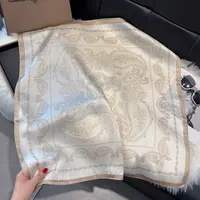 2025 New Fashion 70X70cm Women's Scarf Silk Paisley Print Scarf Square Shawl Decorative Headband Neck Luxury Design Bandana - Image 2