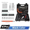 Cordless Electric Screwdriver Rechargeable Lithium Battery Mini Drill 3.6V Power Tools Set Household Maintenance Repair 2