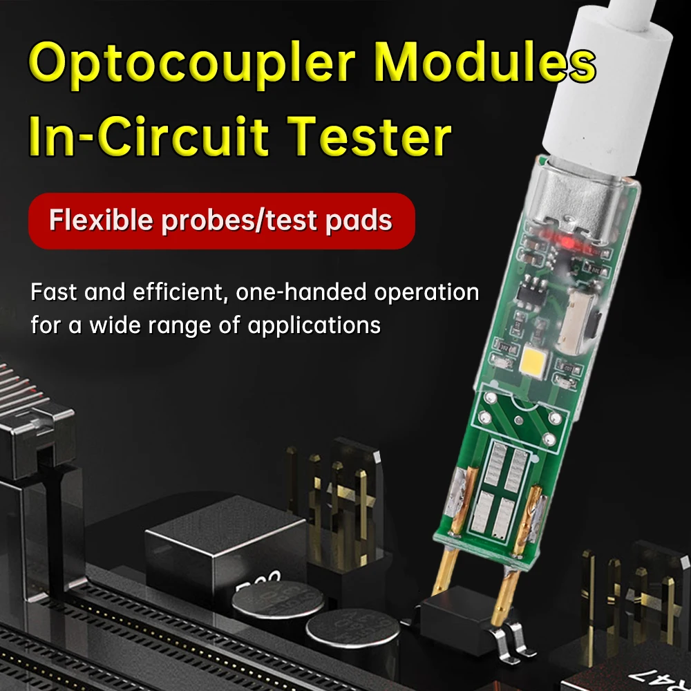 Optocoupler Tester Electronic Repair Optocoupler Test Board Four-Pin In-Line 3.0/4.0/5.0/6.0 Generation