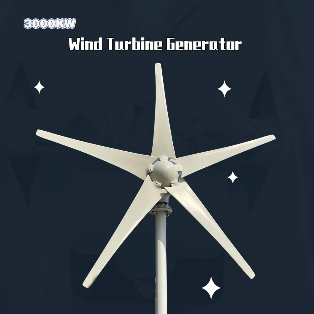 Wind Power Generator Low Speed 3000w Wind Turbine Generator Low