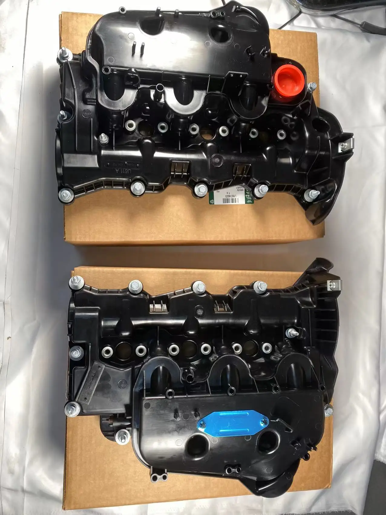 랜드 로버 디스커버리 4 Mk4 3.0 및 레인지 로버 스포츠 3.0 Mk4 인렛 매니 폴드 LR105956 LR073585 LR029146 LR1 용 엔진 밸브 커버